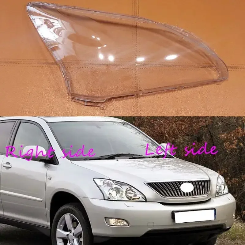 

For Lexus RX300 RX330 RX350 RX400 2003 2004 2005 2006 2007 2008 Car Headlight cover Headlamp Lens Auto Shell Cover