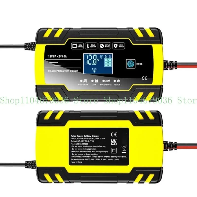 

Зарядные устройства для автомобильных аккумуляторов, 12 В, 24 В, импульсный ремонт, цифровые SmartFast AGM, гелевые свинцово-кислотные зарядные устройства для глубокого цикла, автомобильный мотоцикл