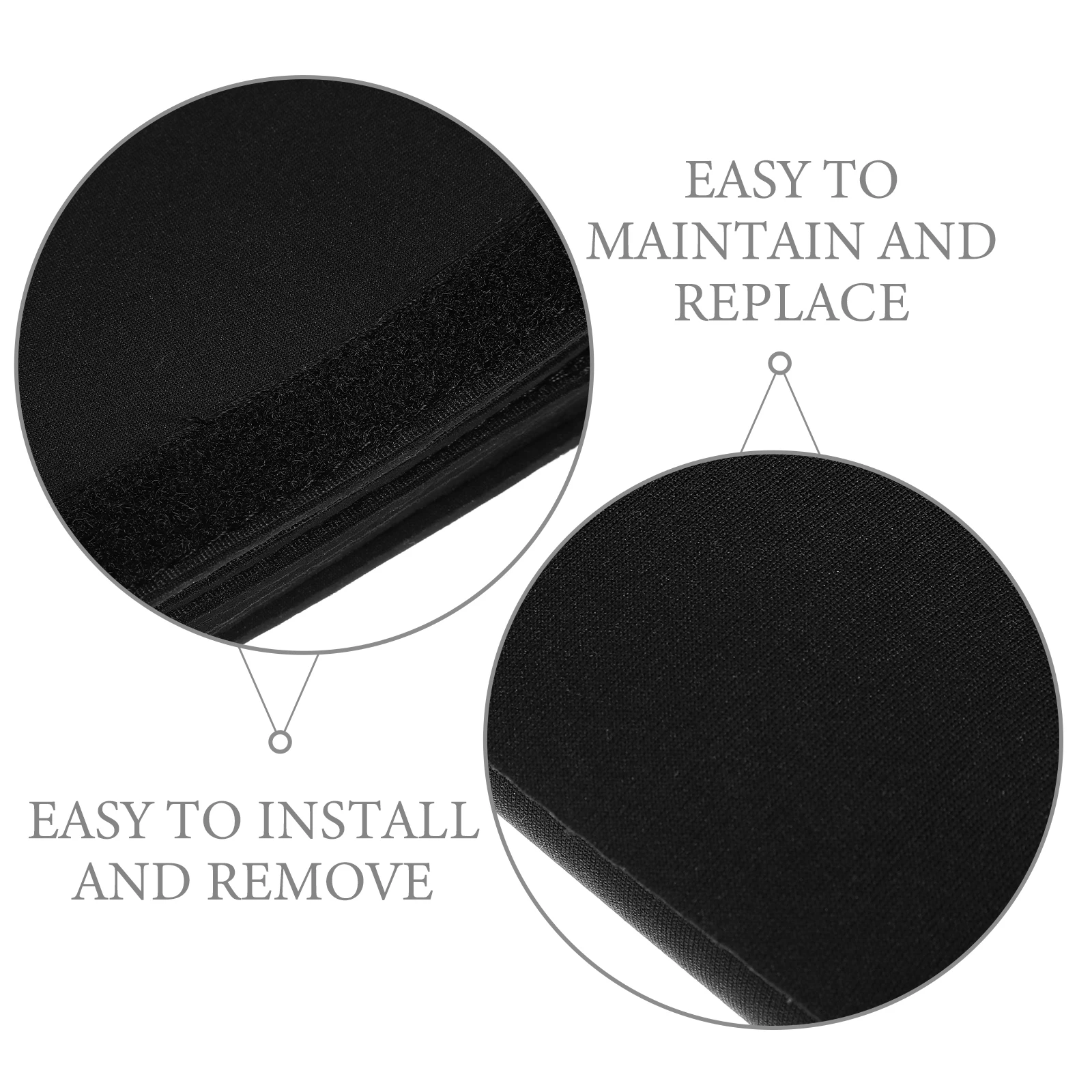 

Cable Protective Sleeve 150x13.5cm Black Neoprene Wire Organizer for Trolling Motor Cords Boat Accessories Ship Motor Wire