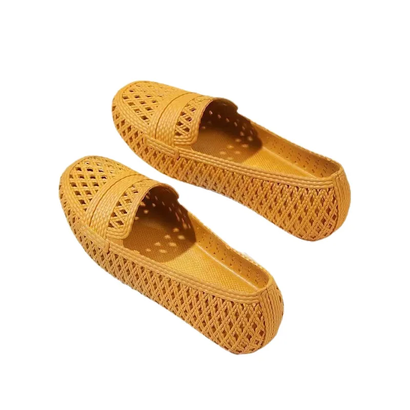 New Summer Style Fashionable and Comfortable Flat-soled Casual Outer Wear Non-slip Fashionable Toe-cap Sandals for Women view 5