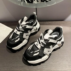 Brand Designer Shoes for Women 2023 Fashion Women's Chunky Sneakers 41 Trendy Sports Shoes Female Tenis 42 Plus Size