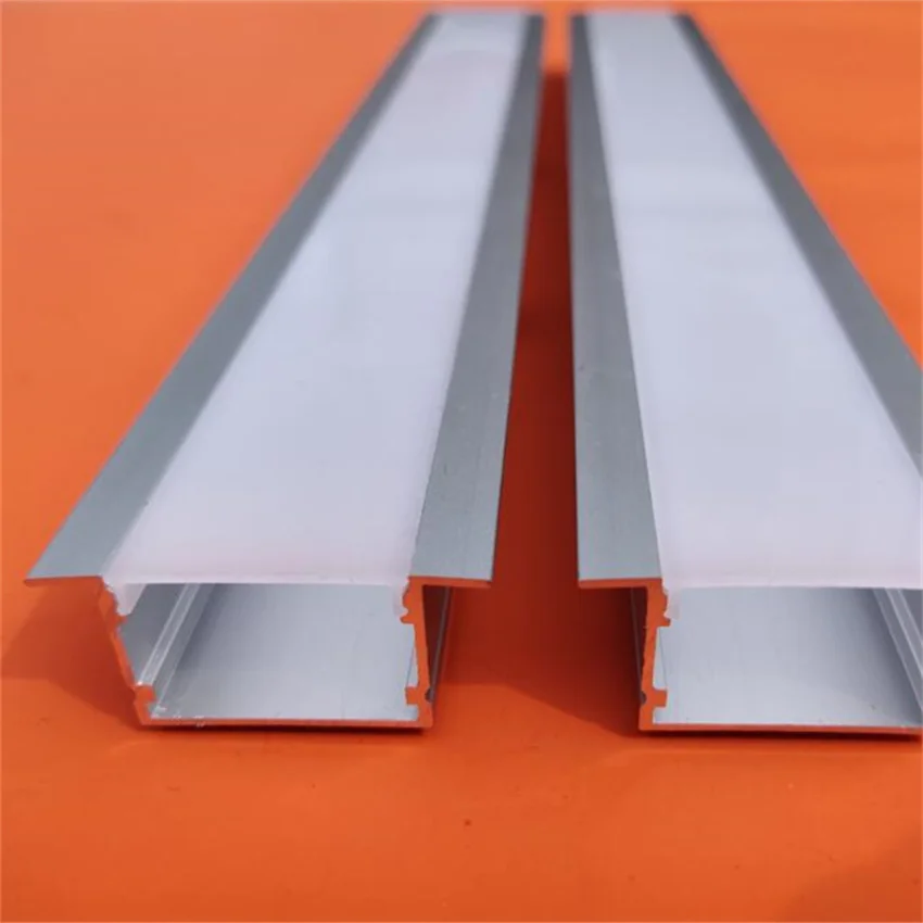 

1.5m/pcs Silver recessed led aluminum profile for led strips light 27mm LED Profile Aluminium Channel for LED Strip