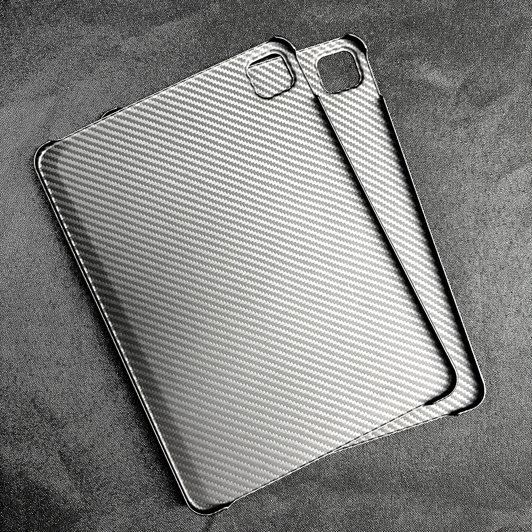 Capa protetora de carbono real para apple ipad pro 11 polegadas capa de tablet de fibra de aramida, ar 11 pol., 2021, 2020 2022, 2023