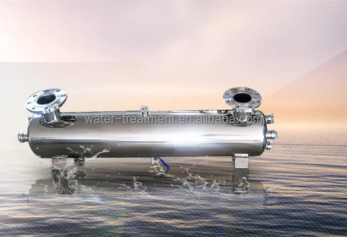 التعقيم بالأشعة فوق البنفسجية 304 الفولاذ المقاوم للصدأ مياه الشرب 360 واط 30 م 3 / ساعة معالجة المياه نظام تصفية حمام السباحة حمام سباحة
