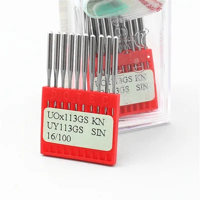 

Иглы для швейной машины Dotec Uox113gs, тянущие талию, автомобильные резиновые иглы для швейной машины, многоигольные иглы для швейной машины