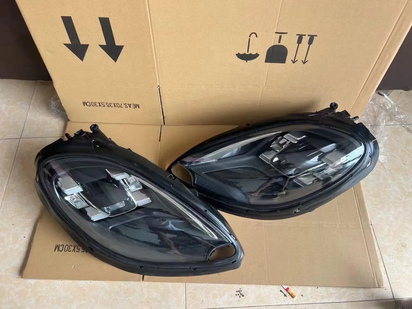 Faro LED originale Macan all'ingrosso per Porsche Macan Matrix PDLS Fari LED Turbo GTS 2015-2018 OEM 95B941006 95B941005