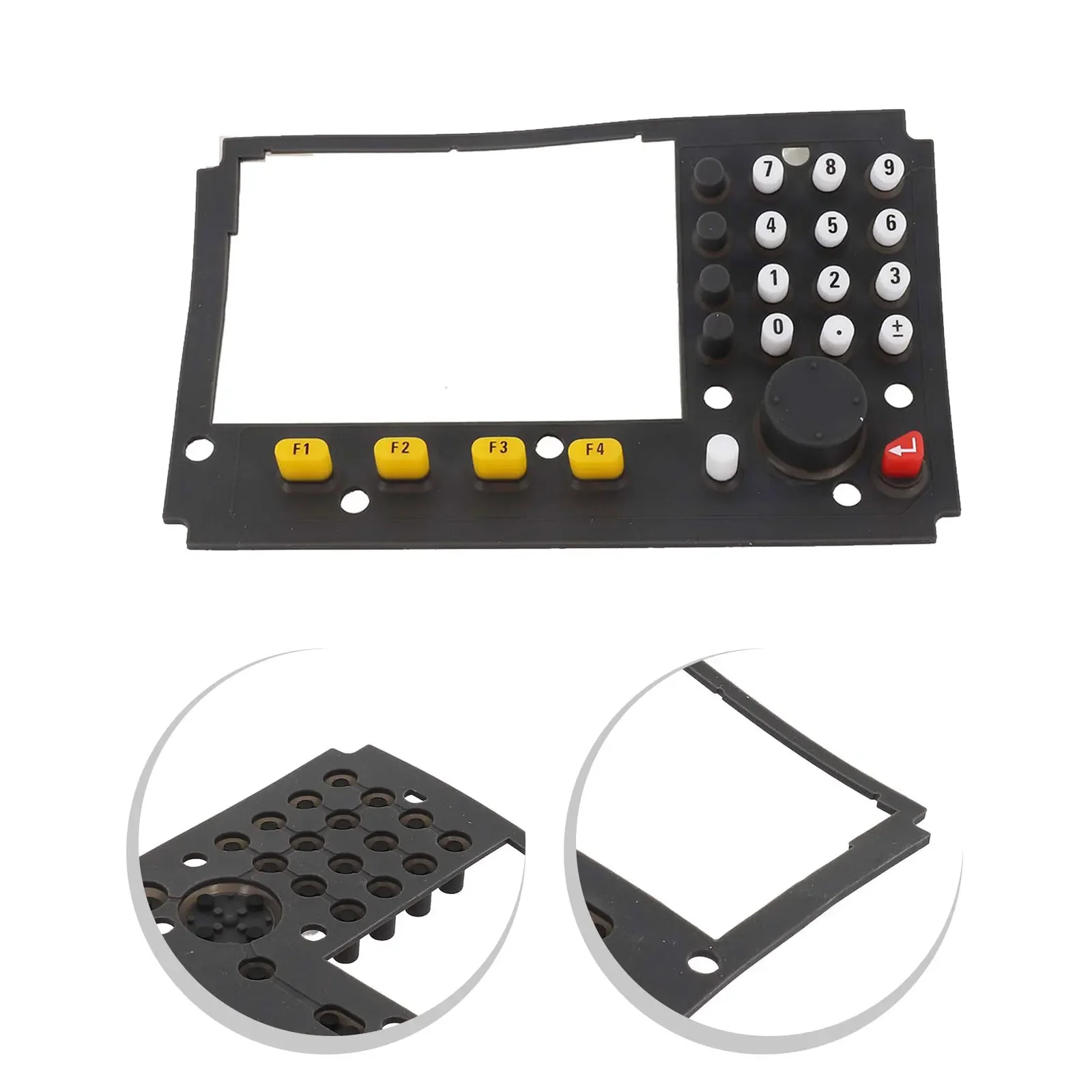 Weiche Tastatur RJP-IM55 LCD-Bildschirmschlüssel für die Wartung der Totalstation schützt den LCD-Bildschirm, komfortables Tippen für ES602G
