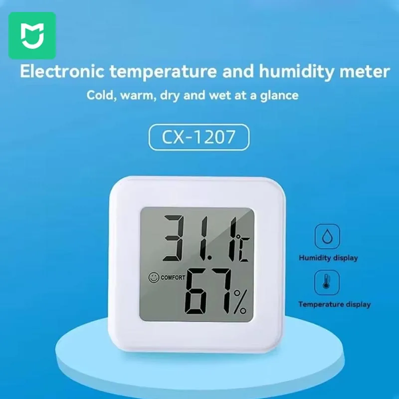 

MIJIA Home Thermometer Digital Hygrometer Indoor Thermometer fast Refresh Hygrometer Temperature Humidity Monitor High Accuracy