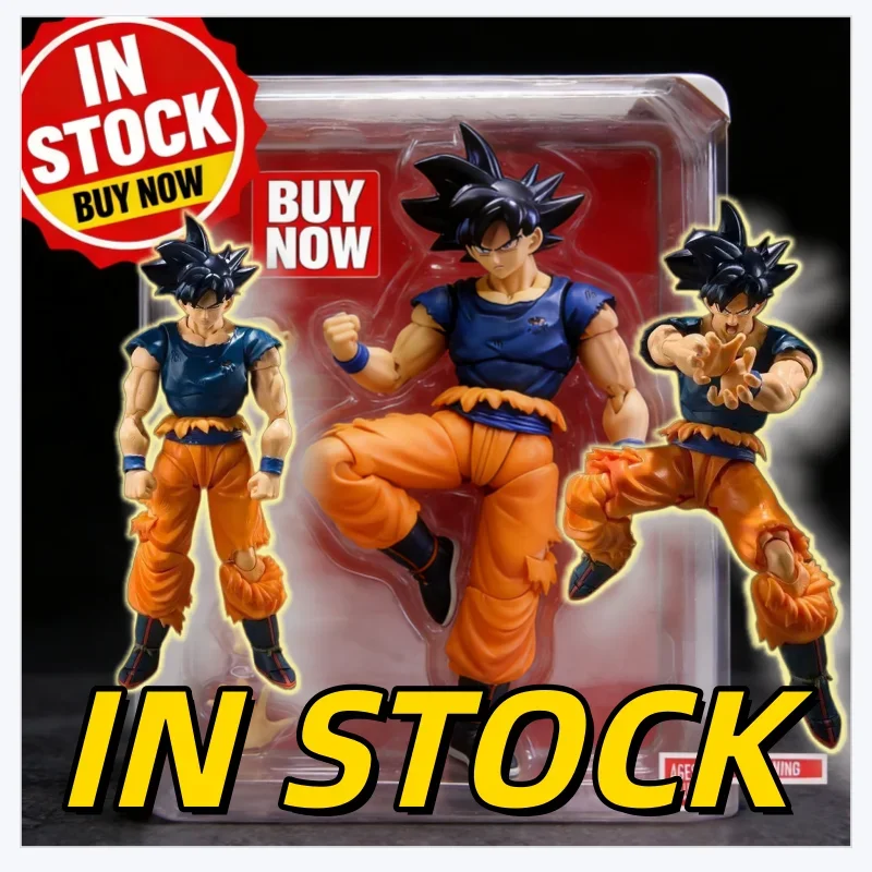 

IN STOCK New Dragon Ball Super Son Goku Migatte No Goku Kizashi Action Figure Movable Joints Collectible Model Toy Birthday Gift