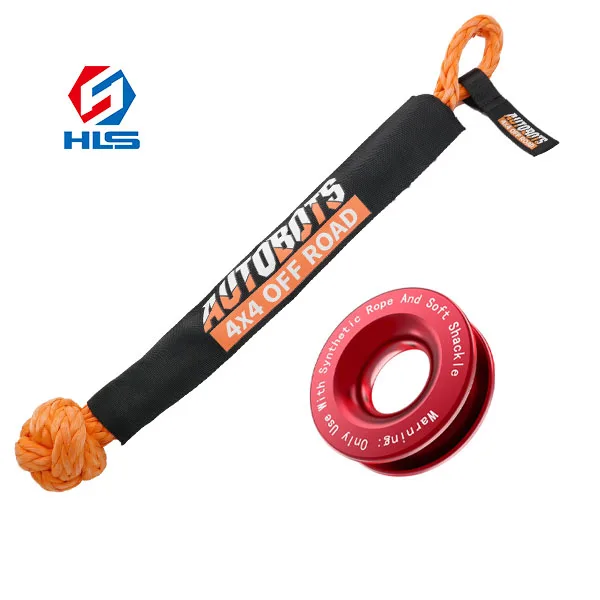 4x4 Winch Tow Trailer Parts & Accessories Customized Off-Road Synthetic Soft Shackle Recovery Tool