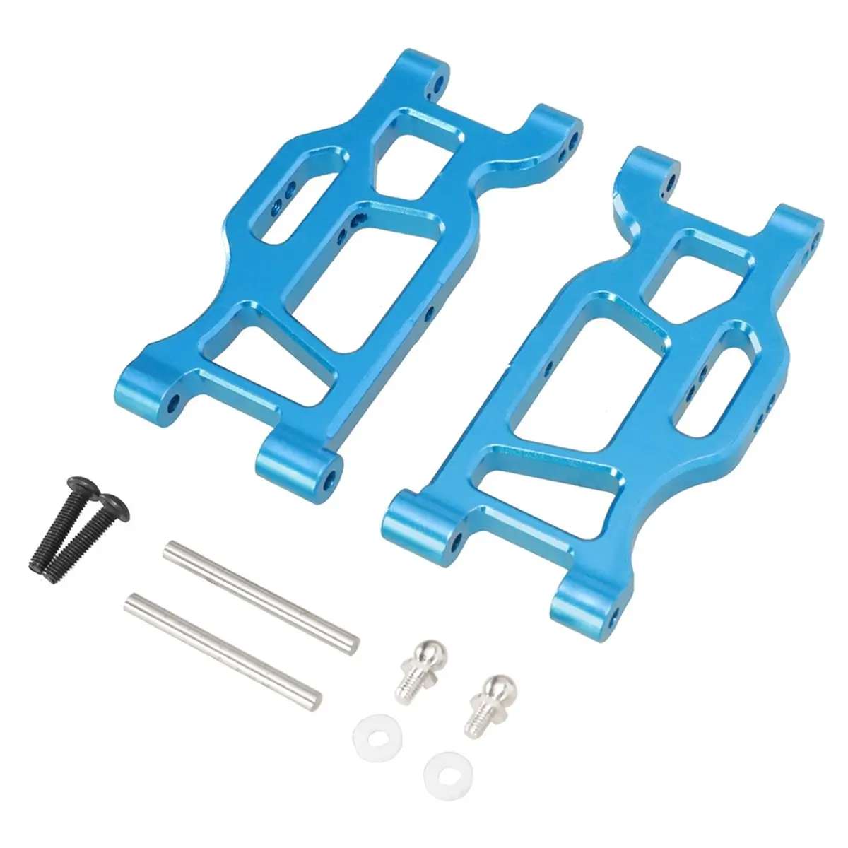 【TODAY-BUY】~@ For WPL 1/10 104001 104002 Remote Control Car Parts Metal Upgrade and Modification Front Swing Arm