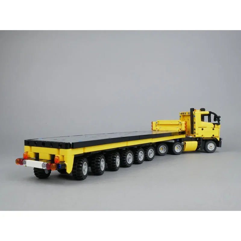 

MOC-163251 Cargo Flatbed Transport Truck Building Block Model 849 Parts Creative Birthday Toy Gift for Boys and Children