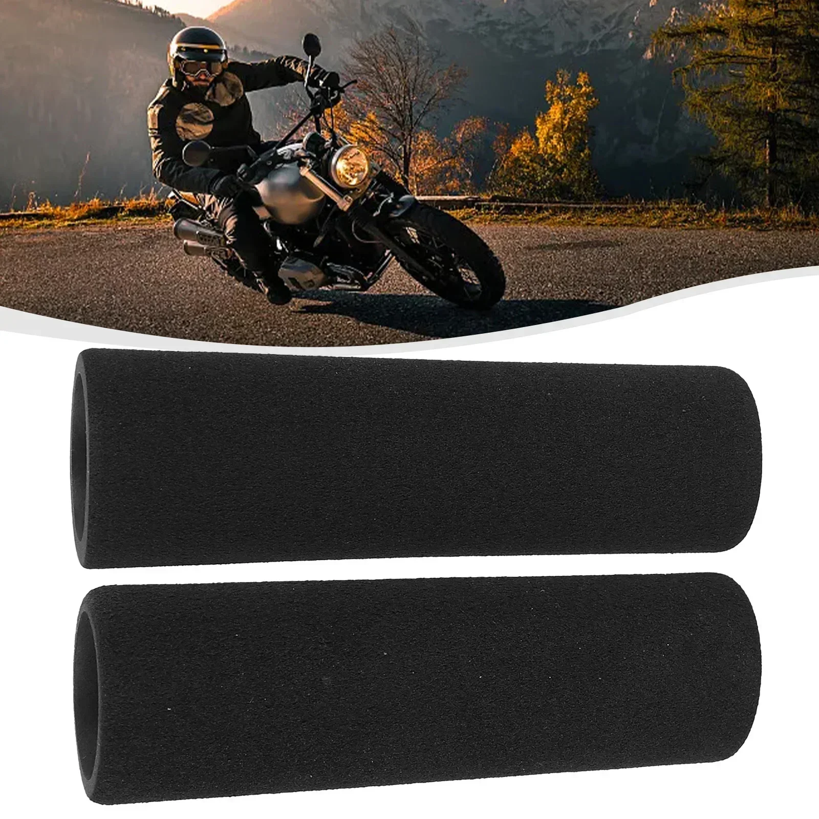 Over Grips 4MM Accessories Anti Vibration Comfort Slip Foam Motorbike Motorcycle Grip Covers Brand New Practical