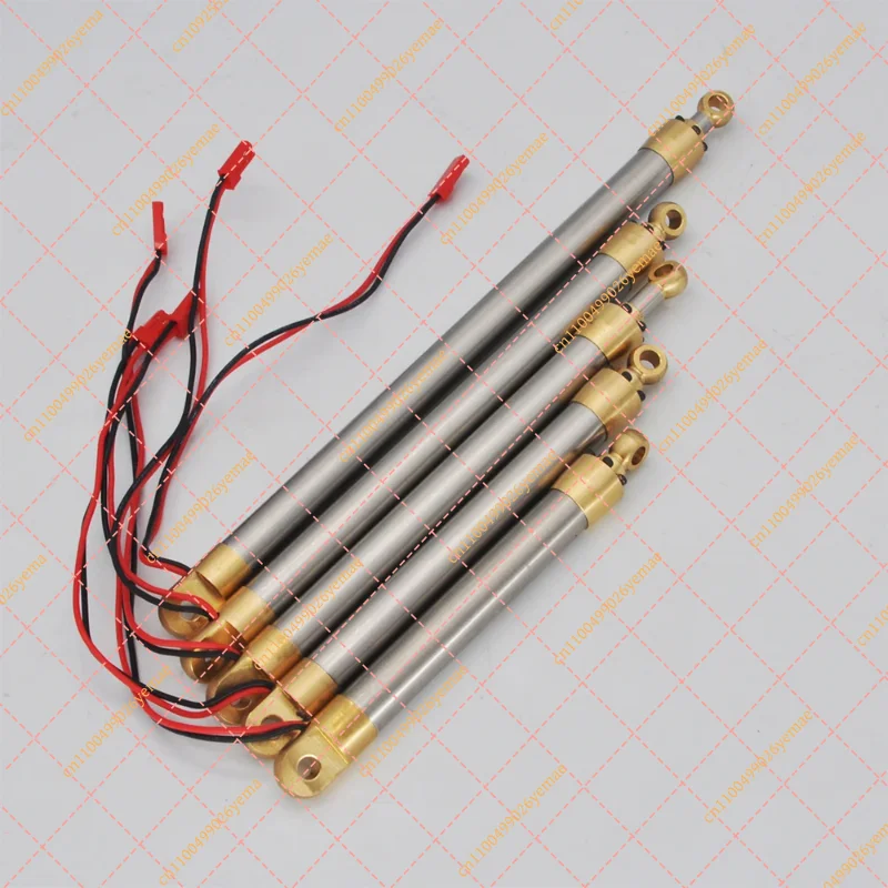 12mm OD Electric Simulation Cylinder Push Rod, RC Excavator DIY Model Accessories