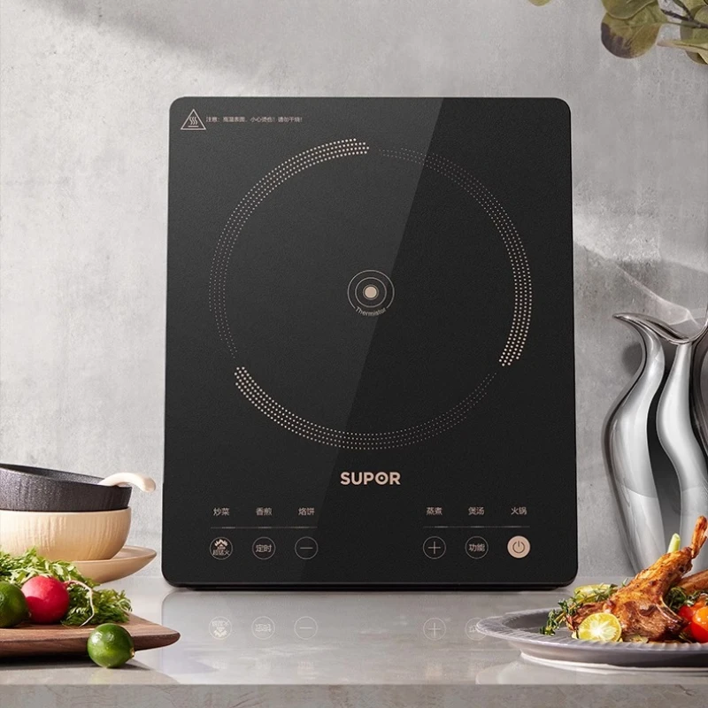 

Бытовая индукционная плита высокой мощности для жарки и горячей кастрюли Многофункциональная износостойкая с интеллектуальным таймером