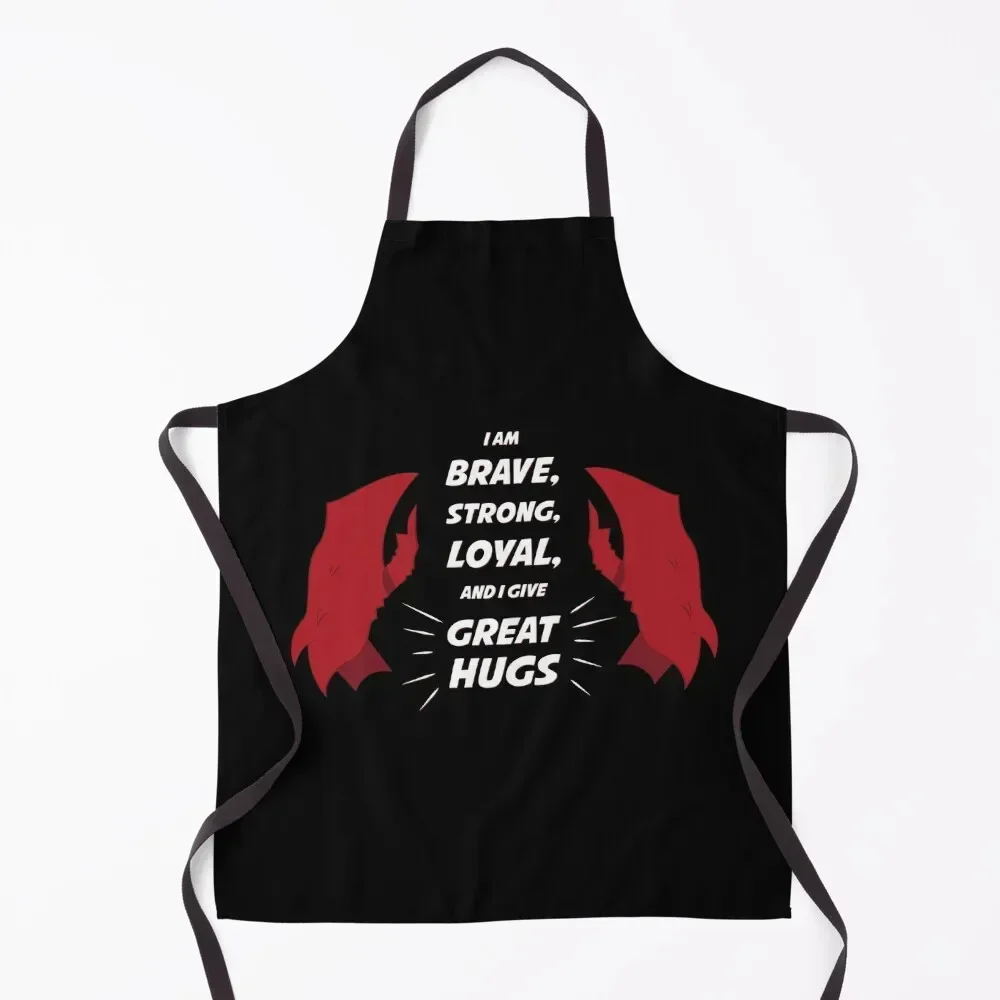 

Scorpia: I am BRAVE, STRONG, LOYAL, and I give GREAT HUGS - She Ra and the Princesses of Power Apron chef costume Apron