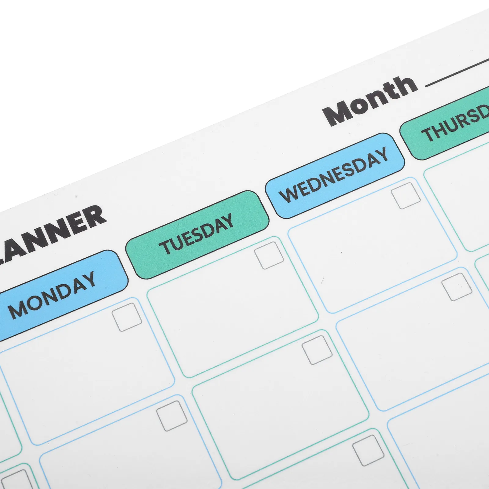 Dry Erase Whiteboard Sticker Reusable For Office Wall Calendar Academic Year Wall Calendar Monthly Planner Peel
