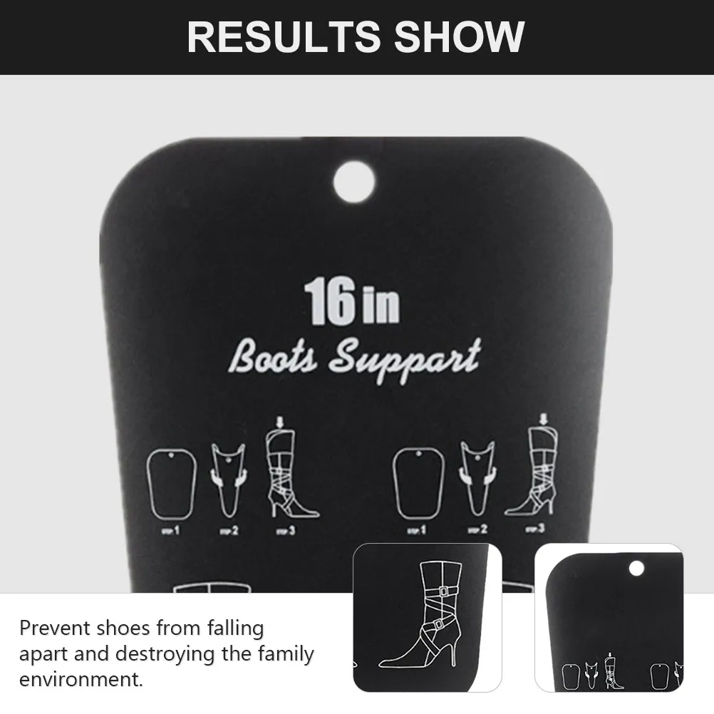 2 Pcs Boot Shaft Shaper Inserts for Boots Shaping Bracket Thigh-high Supports Flexible Tool