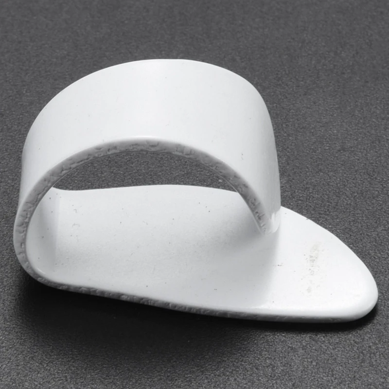 16 قطعة إصبع الإبهام الغيتار اختيار السليلويد الوسيط Thumbpick لسمك الغيتار الكهربائي الصوتي