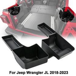 Car Wheel Well Storage Cargo Trunk Organizer For Jeep Wrangler JL Rear Storage Bin Box Tray Accessories 2018 2019 2020 2021 2022