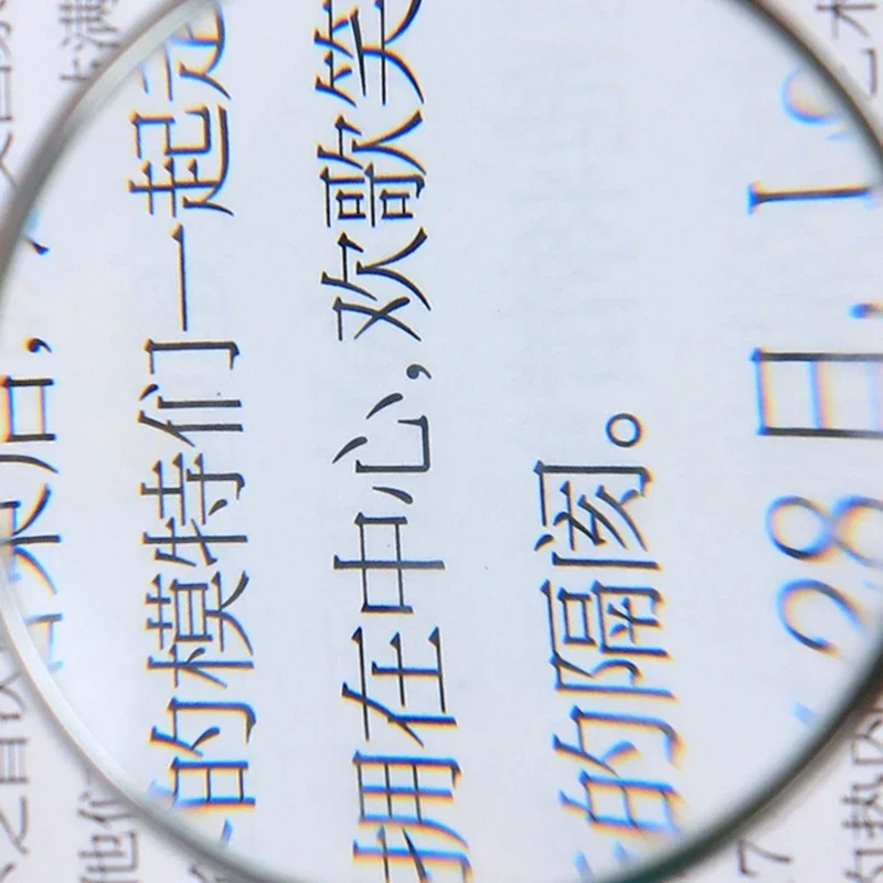 5X عدسة مكبرة نظارات القراءة قلادة مجوهرات المكبر البصري مع سلسلة قلادة القلائد المحمولة أحادية هدية