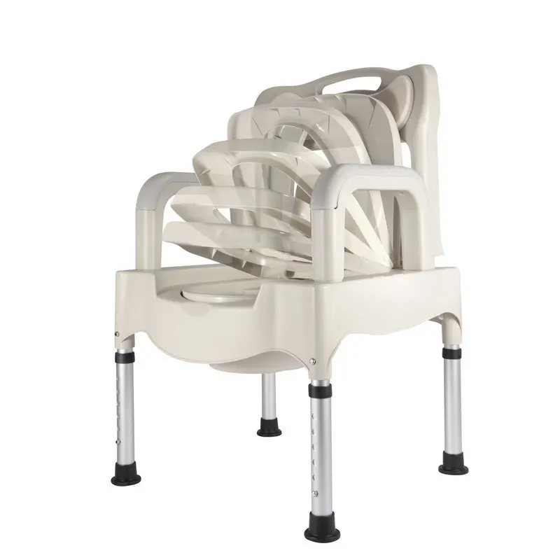 Elderly mobile portable toilet disabled chair hemiplegic  chair senior-friendlychair