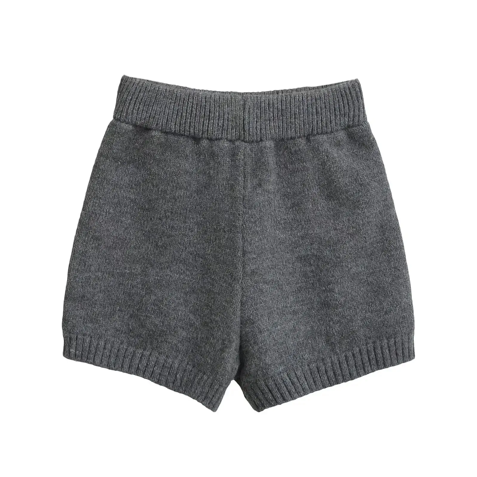 العصرية محبوك ort السراويل عالية الخصر مستقيم الساق فضفاضة عارضة واسعة الساق السراويل للنساء في ey تنوعا ربيع الخريف الشتاء