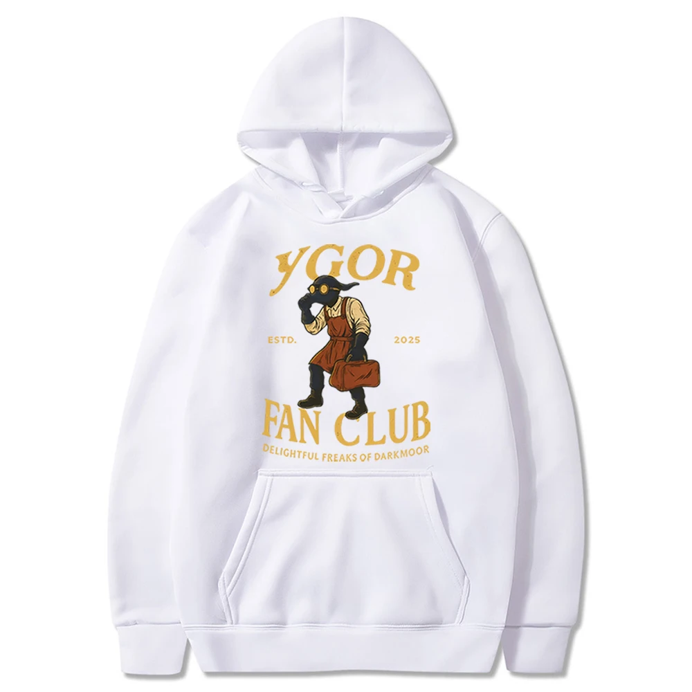 Lustiger Ygor Dark Universe Hoodie Ygor Fan Club Shirt Damen Herren Trendiger Hip Hop Pullover EPIC Universe Gothic Pullover Trendiger Hoodie