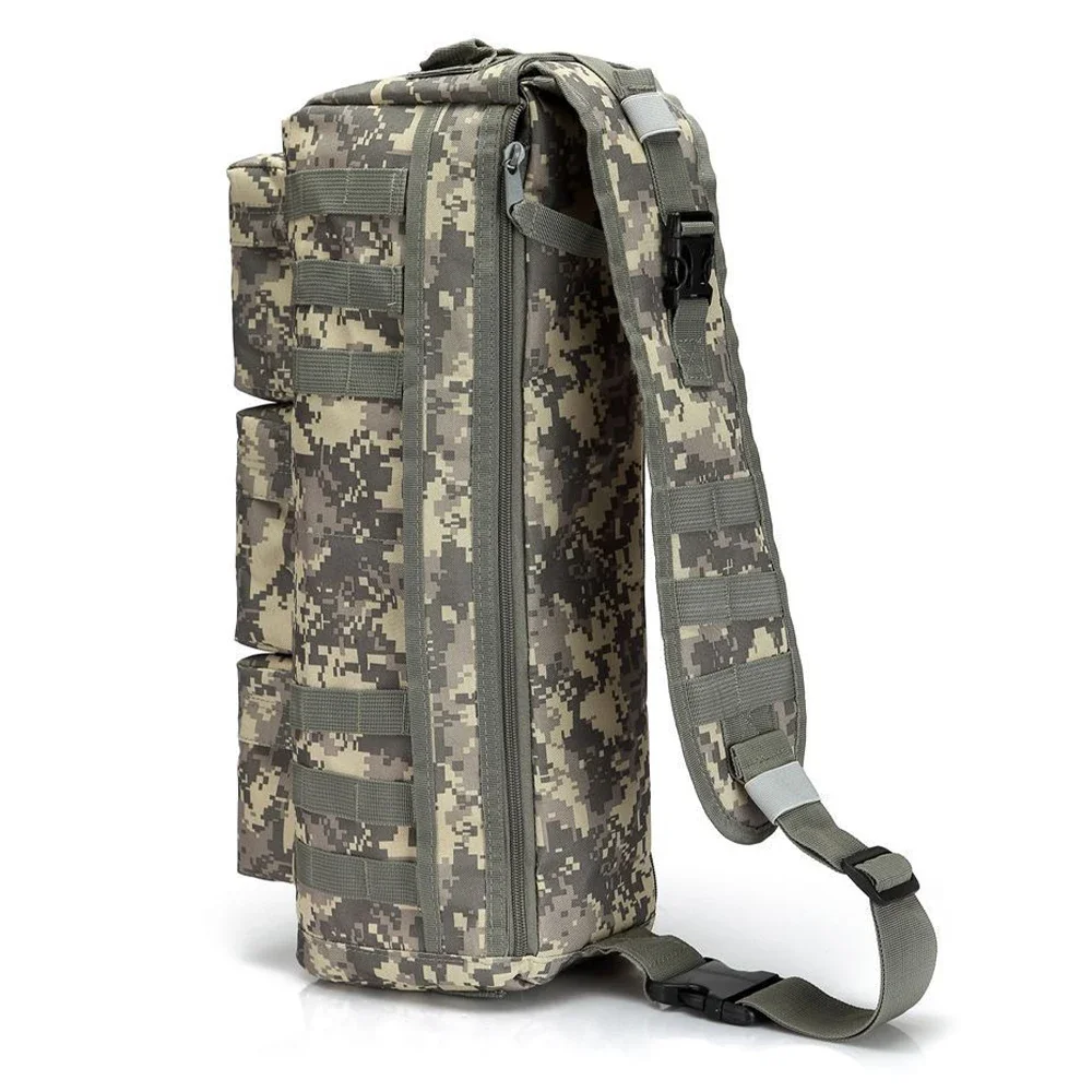 Taktyczna torba outdoorowa Wielofunkcyjny plecak Torba na klatkę piersiową Camo Wodoodporny trening sportowy Camping Torba wędkarska Crossbody