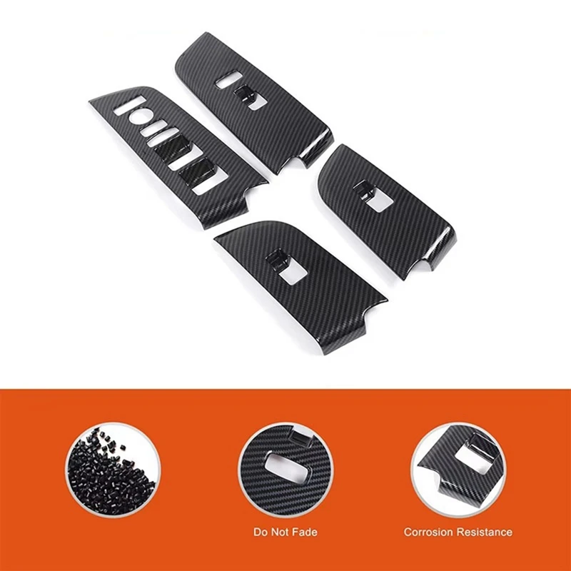 Super Sale Car Window Lift Switch Button Panel Cover Trim for Honda Pilot 2023-2026 Passport 2026 Accessories