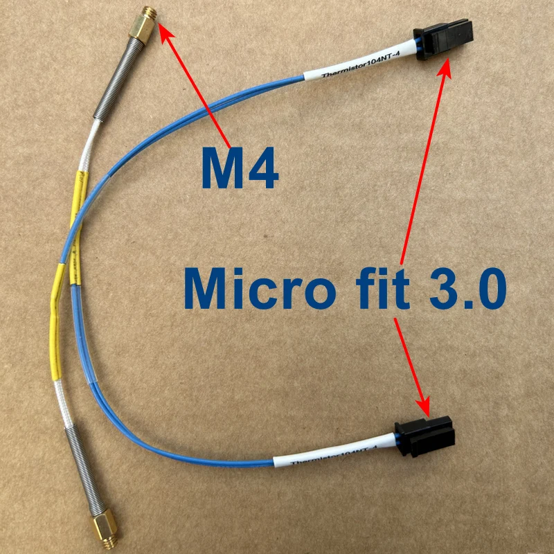 Phaetus Original Rapido Hotend 2 thermistor 104NT-4 M4 screw stud  M4 Hexgon ATC Semitec