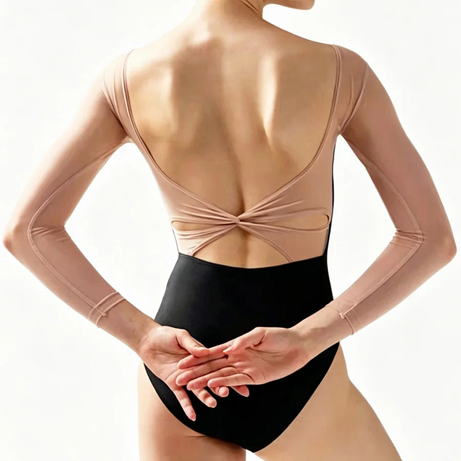 justaucorps-de-gymnastique-hi-q-pour-femmes-manches-longues-patchwork-maille-combinaisons-sexy-pour-adultes-costumes-de-danse-de-ballerine