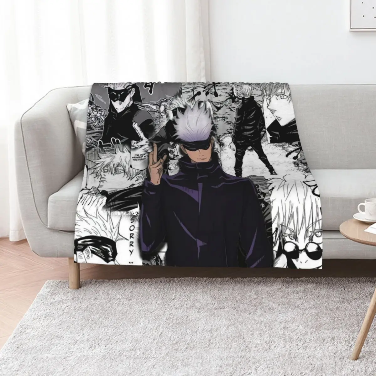 The Master Throw Blanket Hairys sofa bed Plaid Thins Flannel Fabric Luxury Designer Blankets