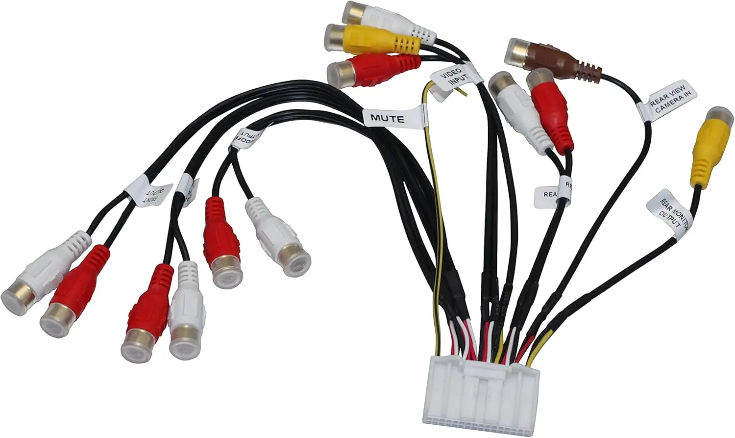 

RCA Harness Compatible with Pioneer Avic X850Bt Avic X8510Bt Avic X950Bh Z150Bh