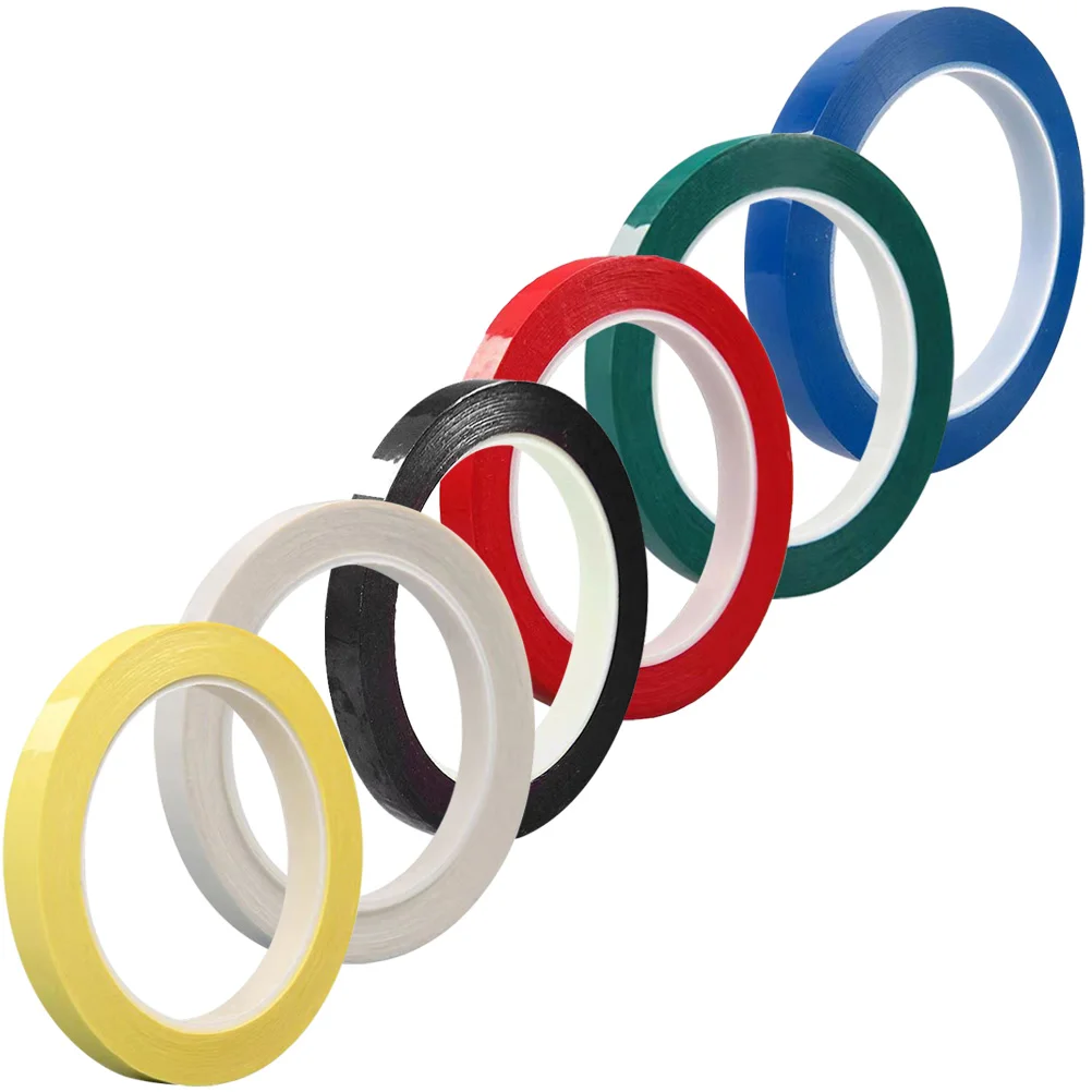 6 Pcs Violin Stickers Colorful Position Tape for Beginners Viola String Instruments Improve Accuracy