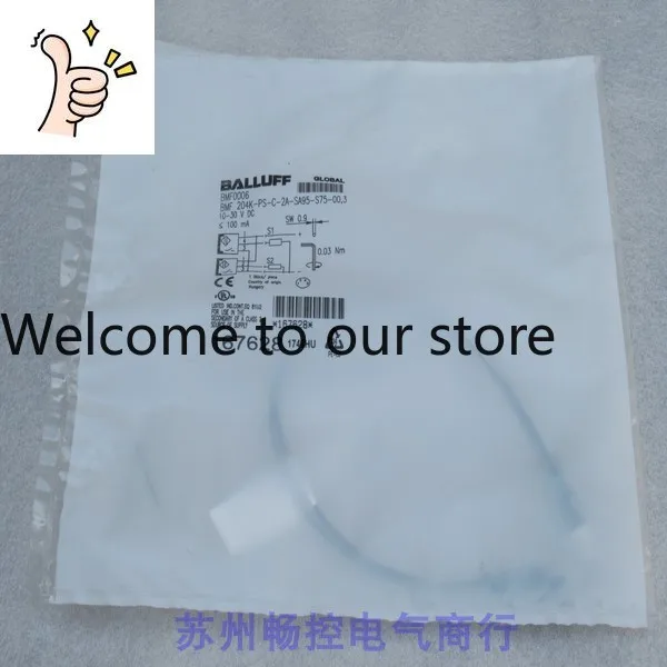 New BALLUFF Sensor BMF 204K-PS-C-2A-SA95-S75-00, 3 In Stock BMF0006