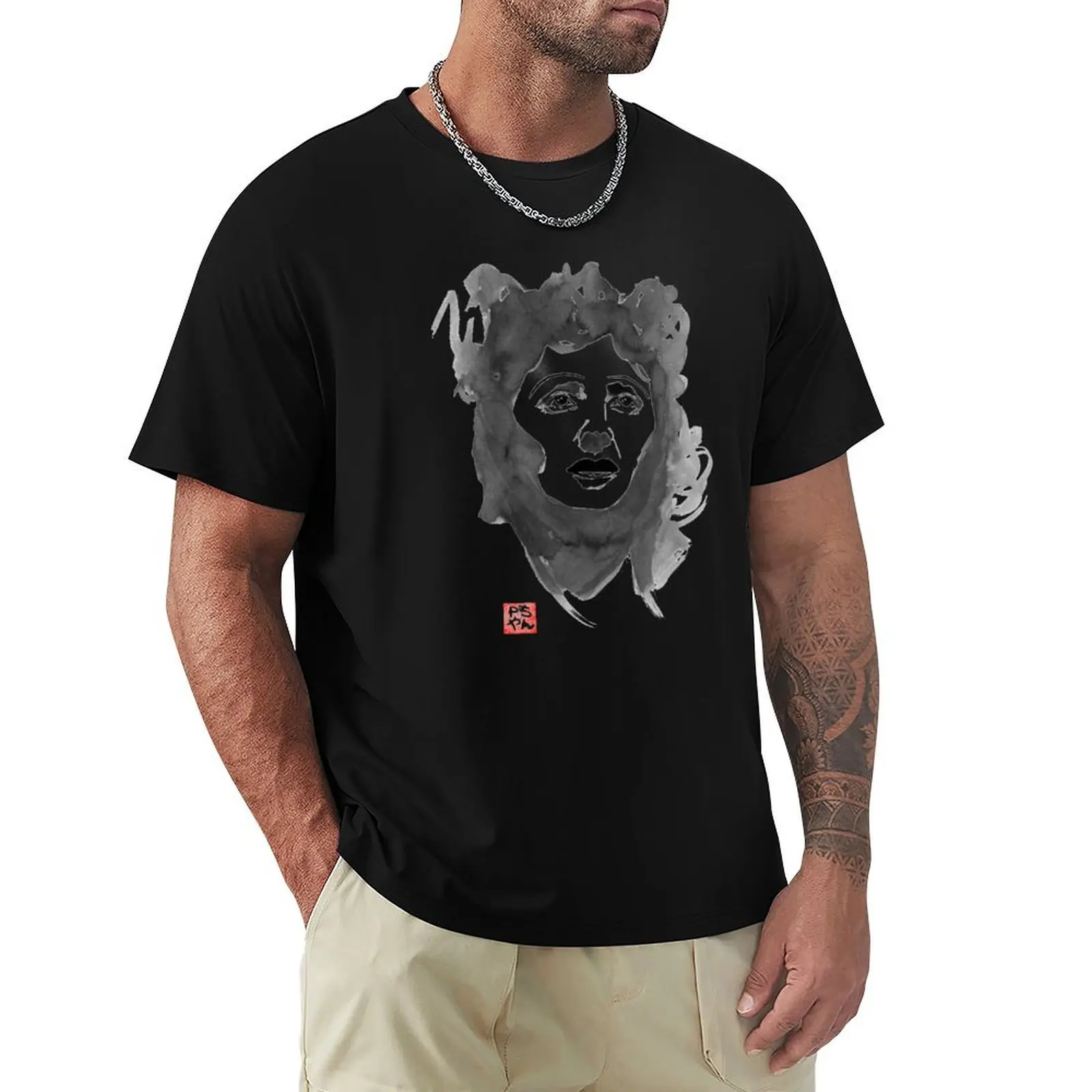 Edith Piaf T-Shirt cotton t-shirt plain for man package T-Shirt