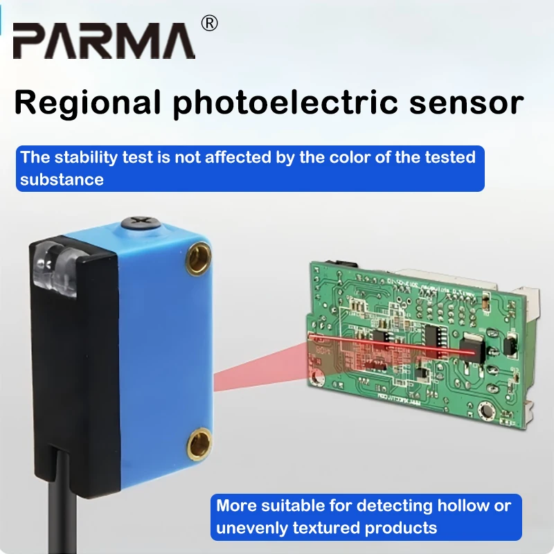 Laser sensor bar light area detection anti-fault detection diffuse reflection photoelectric switch E3Z-LS61 background suppressi
