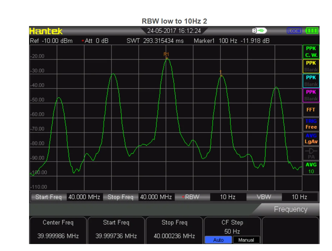 Hantek HSA2016A HSA2016B USB Interface Handheld Digital Spectrum Analyzer with P