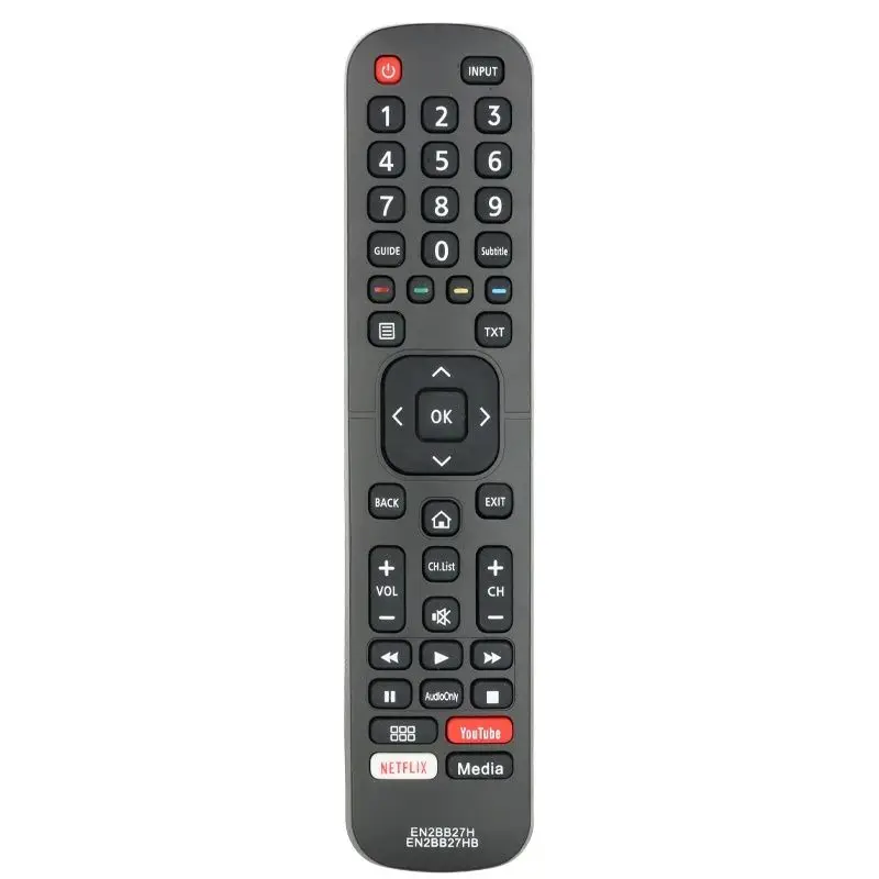 

For EN2BB27H EN2BB27HB Hisense-FHD-UHD-Smart-TV-Remote-Control-Replacement With YouTube NETFLIX Buttons, For Hisense H32A5600