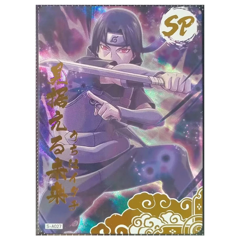 Anime NARUTO Rare SSP SP SS Refraction Foil Kakashi Nohara Rin Konan Pain Toys for boys Collectible Cards Birthday Present