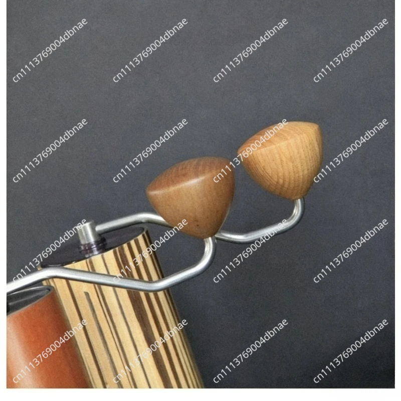 Suitable for C40 Hand Crank Bean Grinder Mk3 Universal Accessories,Handle Solid Wood Ball Head Oak Primary Color Oak Smoke Color
