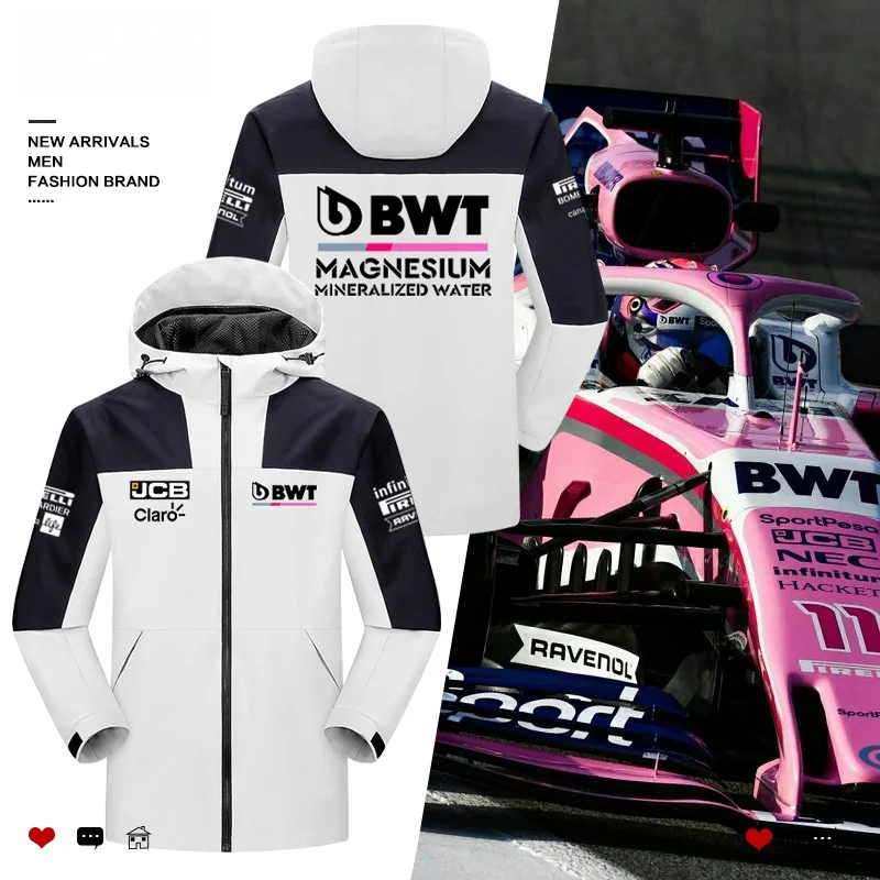 

BWT Alpine F Formula Racing Jaet Outerwear Soft ell Color Blo Bla White Polyester Youth Spring Autumn Winter Jaet