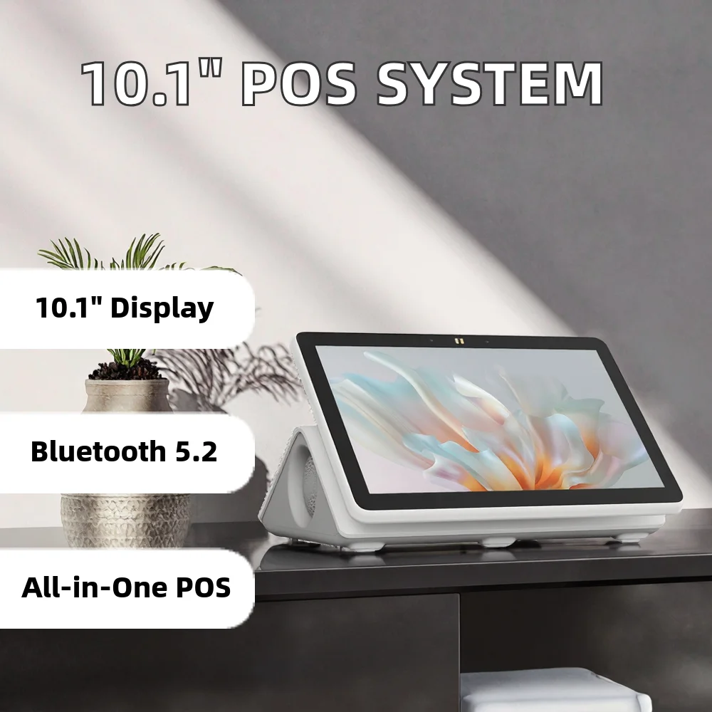 10.1-Inch All-in-One Android Multi-touch Screen POS System Intelligent Integrated Cash Register
