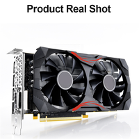 RX580 GDDR5 8GB Graphics Card 1257Mhz 1340Mhz 256Bit DVI+HD+DP PCI E 3.0 X16 4096X2160 Video Card