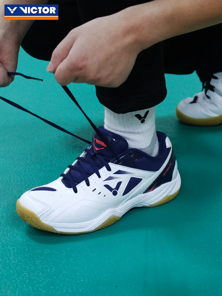 Original SH-A170 Rutschfeste, verschleißfeste, stoßdämpfende, atmungsaktive Badminton- und Tennisschuhe, breite Tennisschuhe – Detail 6