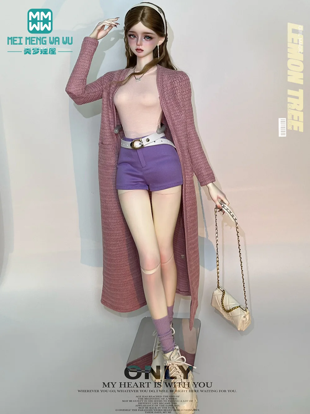 

Fits 43-60cm 1/3 1/4 BJD Doll Clothes DD SD MSD Dolls Fashionable candy-colored shorts Girl Gift