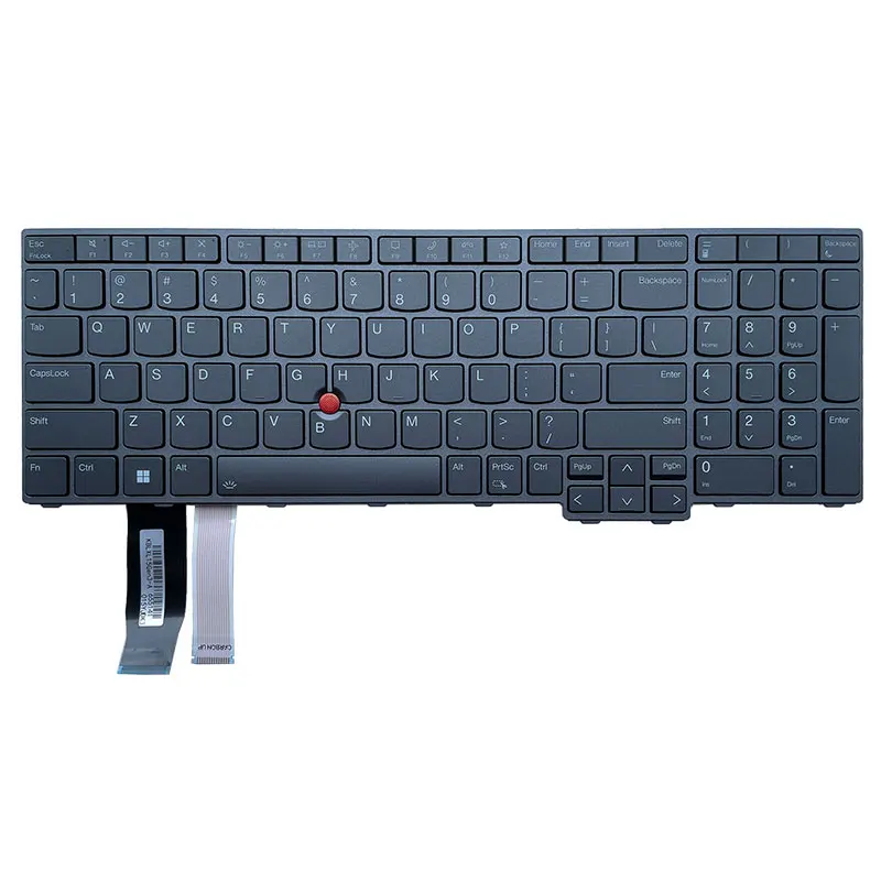 Imagem -03 - Teclado Retroiluminado dos Eua para Lenovo Thinkpad T16 Gen P16s Gen P16v Gen L15 Gen Gen Pk132d63b09 Sn21d993493 Pk132d62d00 Novo