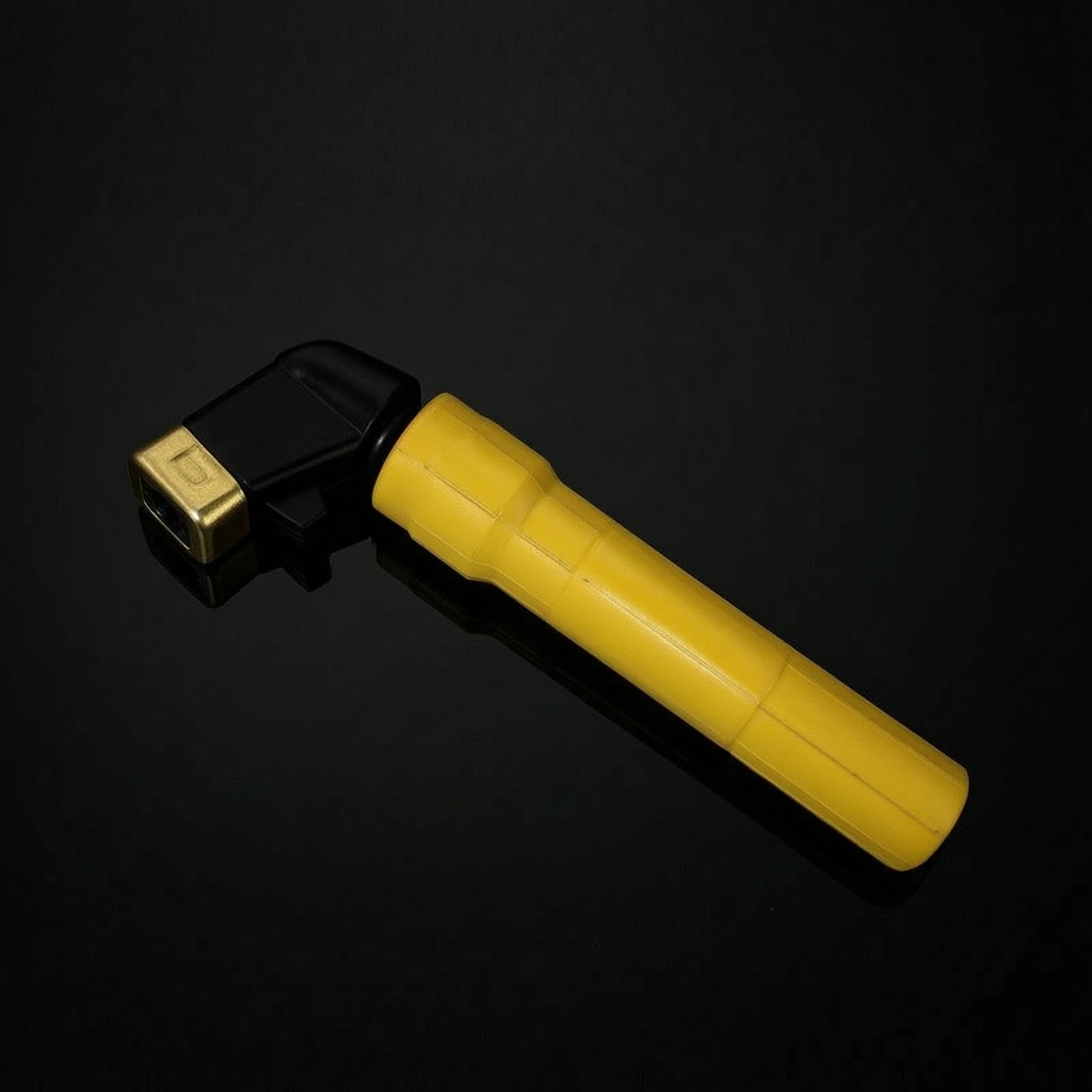 TIG Electrode Holder Angled Arc Welding Electrode Holder with Insulated Handle Arc Welding Stinger Ergonomic Tool Lightweight