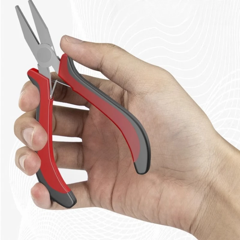 

Flat mouth hook tying pliers stainless steel multi-functional professional wire tethering hook wire special pliers
